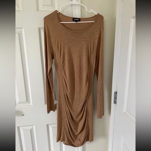 Brown Express Sweater Dress